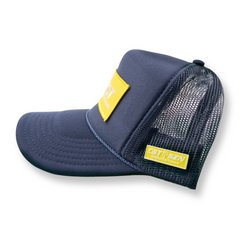 OG YELLOW BAR - NAVY BLUE