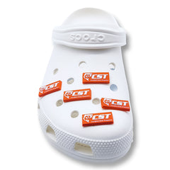 CST CROC JIBBITZ - OG RED BAR