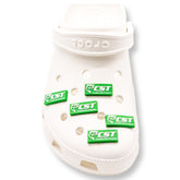 CST CROC JIBBITZ - OG GREEN BAR