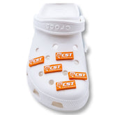 CST CROC JIBBITZ - OG ORANGE BAR