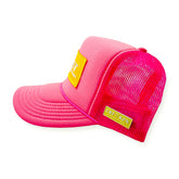 OG YELLOW BAR - NEON PINK