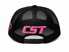 FISHING DEPT. CST TRUCKER [BLACK/FUCHSIA]