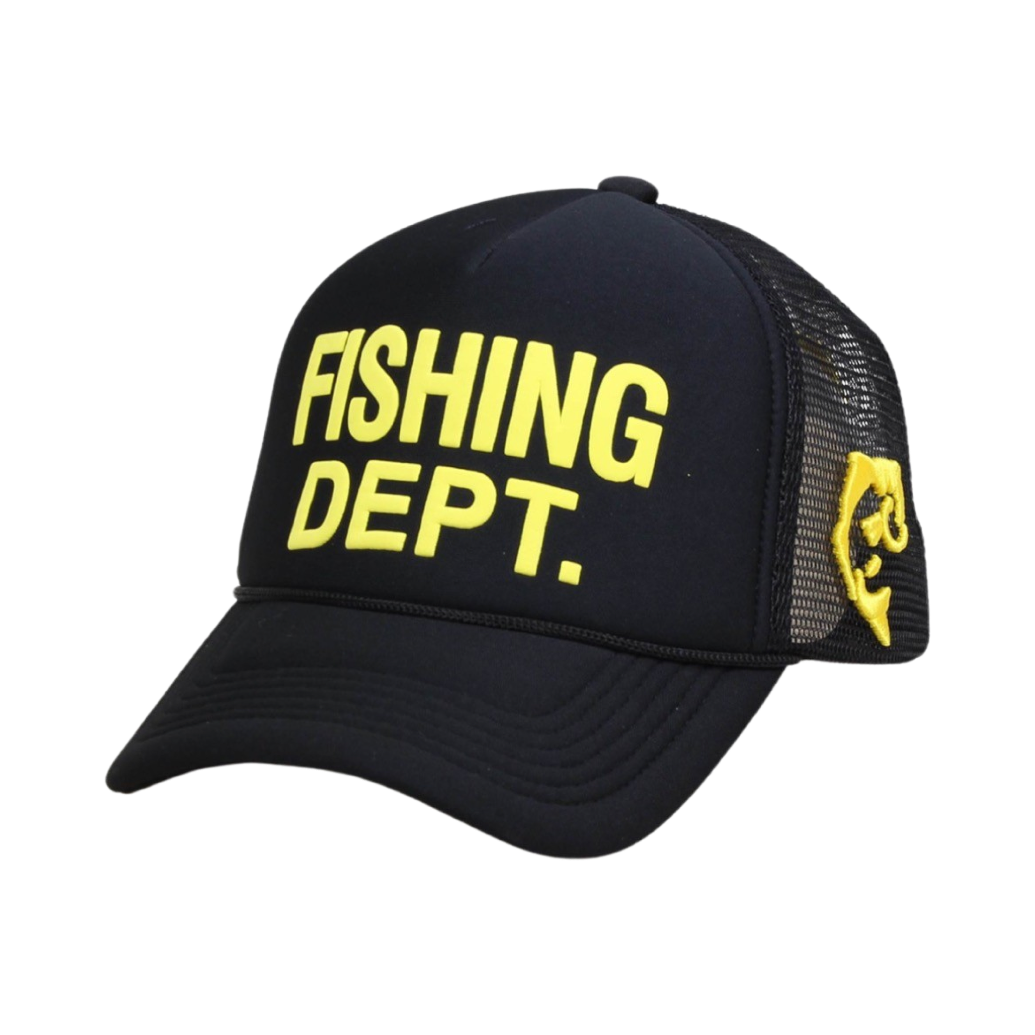 FISHING DEPT. CST TRUCKER [BLACK/YELLOW]