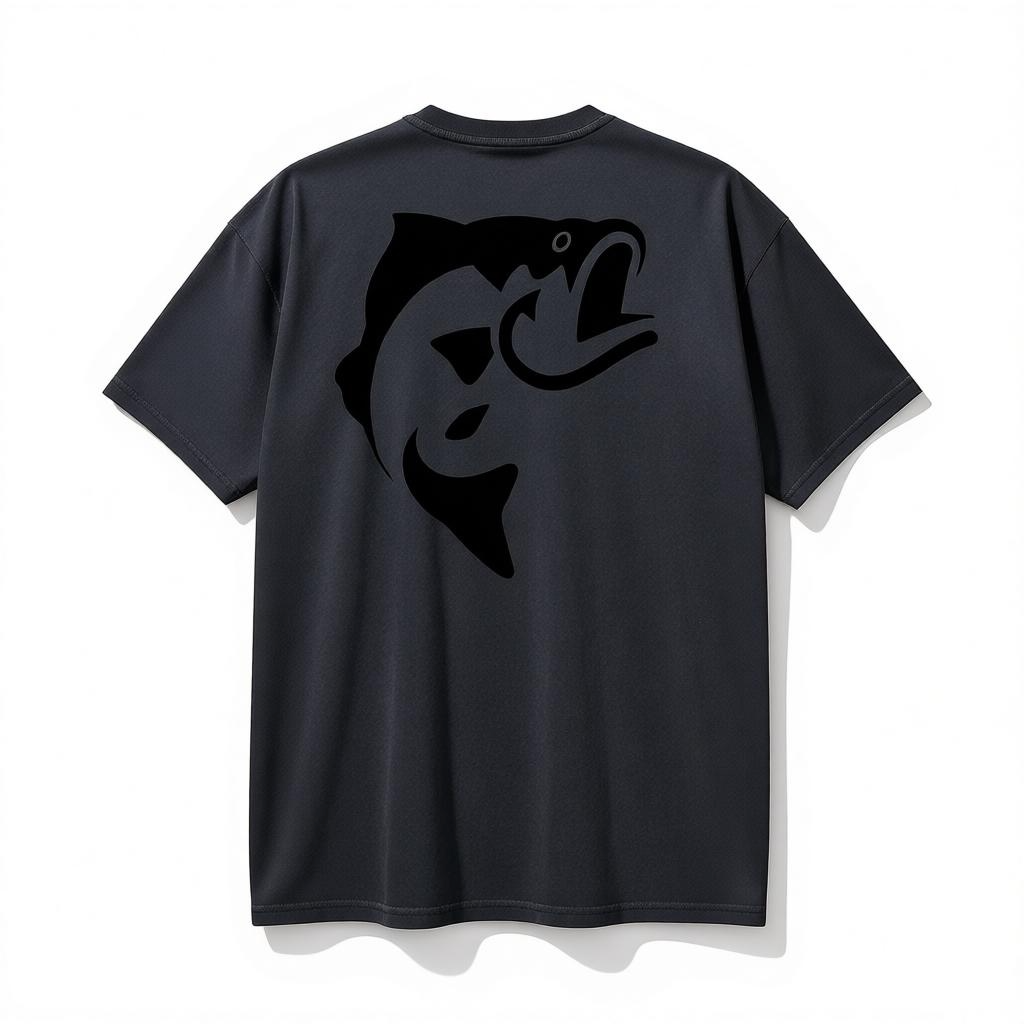 CST SZN OVERSIZED TEE [GREY/ FLOCK PRINT BLACK]