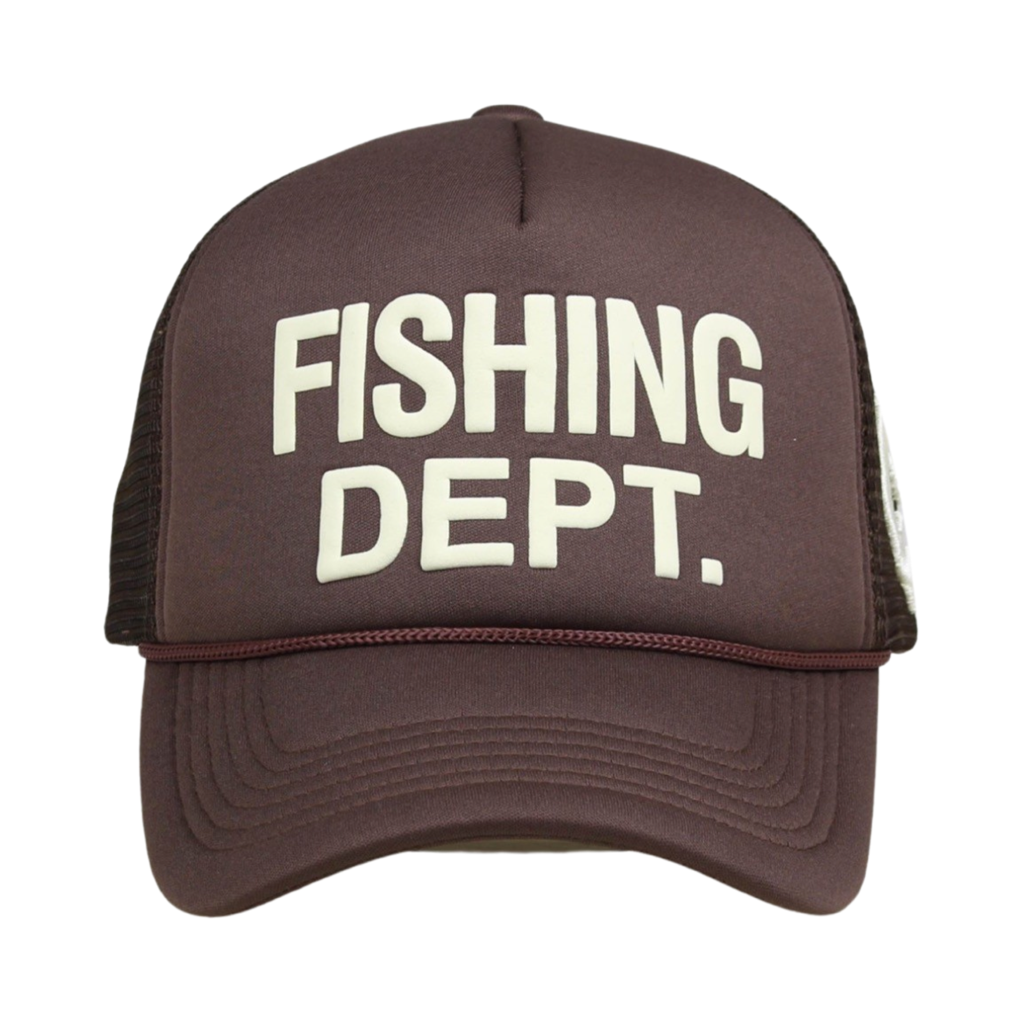 FISHING DEPT. CST TRUCKER [BROWN/CREAM]